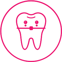 pediatric braces and orthodontics icon